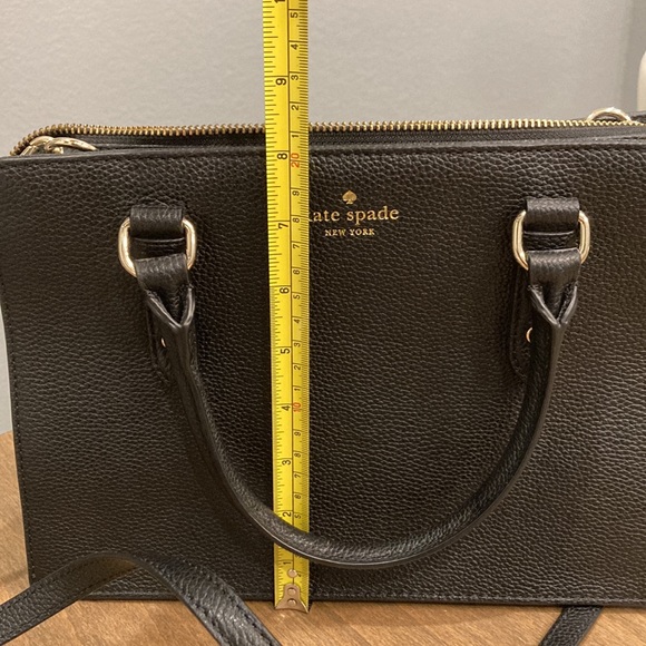 Kate spade black purse with shoulder strap - Picture 7 of 10